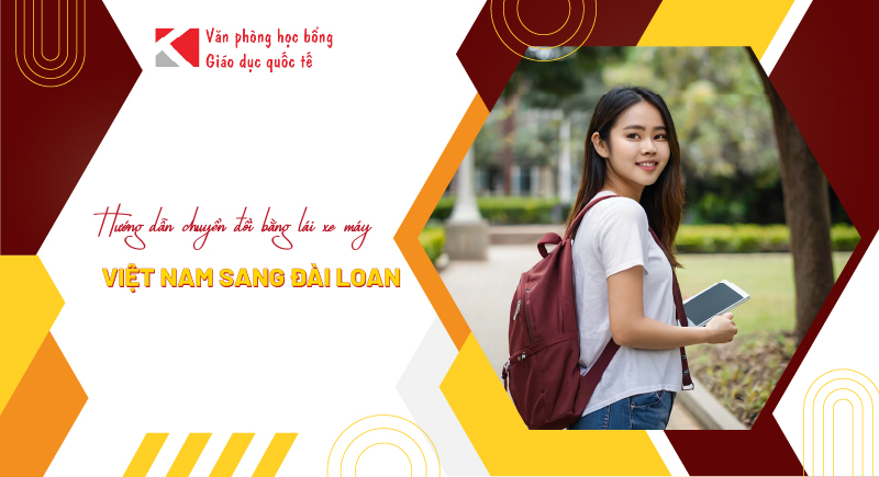 Hướng dẫn chuyển đổi bằng lái xe máy Việt Nam sang Đài Loan